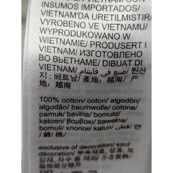 Tommy Hilfiger Sweater Women SZ S White Red Blue Striped Pullover Logo Crew Neck - Picture 8 of 10